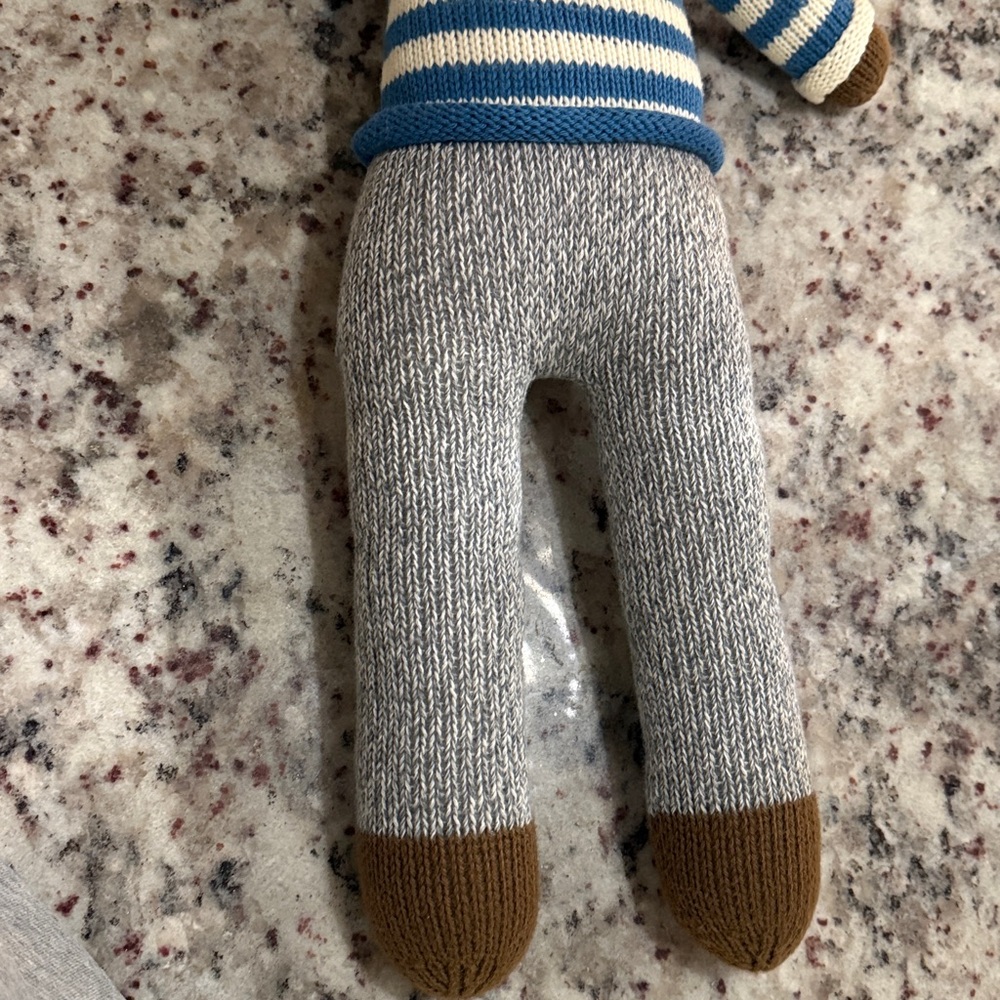 Striped Elephant Blabla doll - Picture 2 of 5